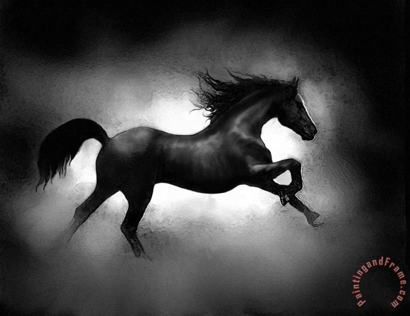 Robert Foster Running Horse Art Print
