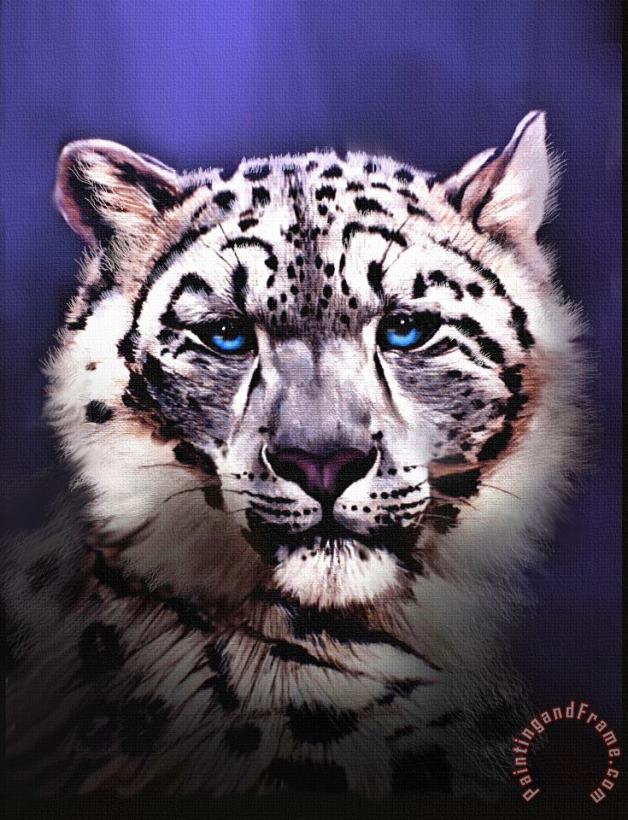 Robert Foster Snow Leopard Art Painting