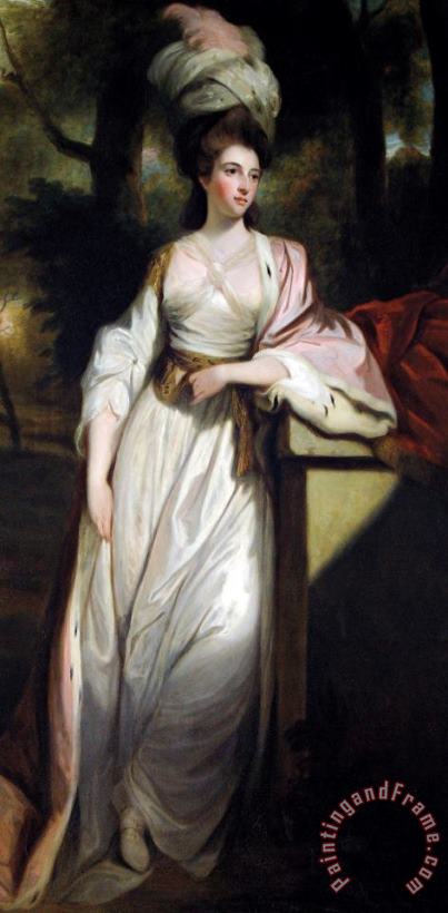 Robert Smirke Lady Mary Isabella Somerset Art Painting