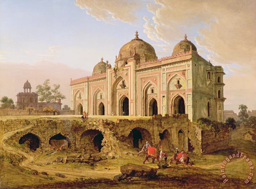 Robert Smith Qal' A-l-Kuhna Masjid - Purana Qila Art Painting
