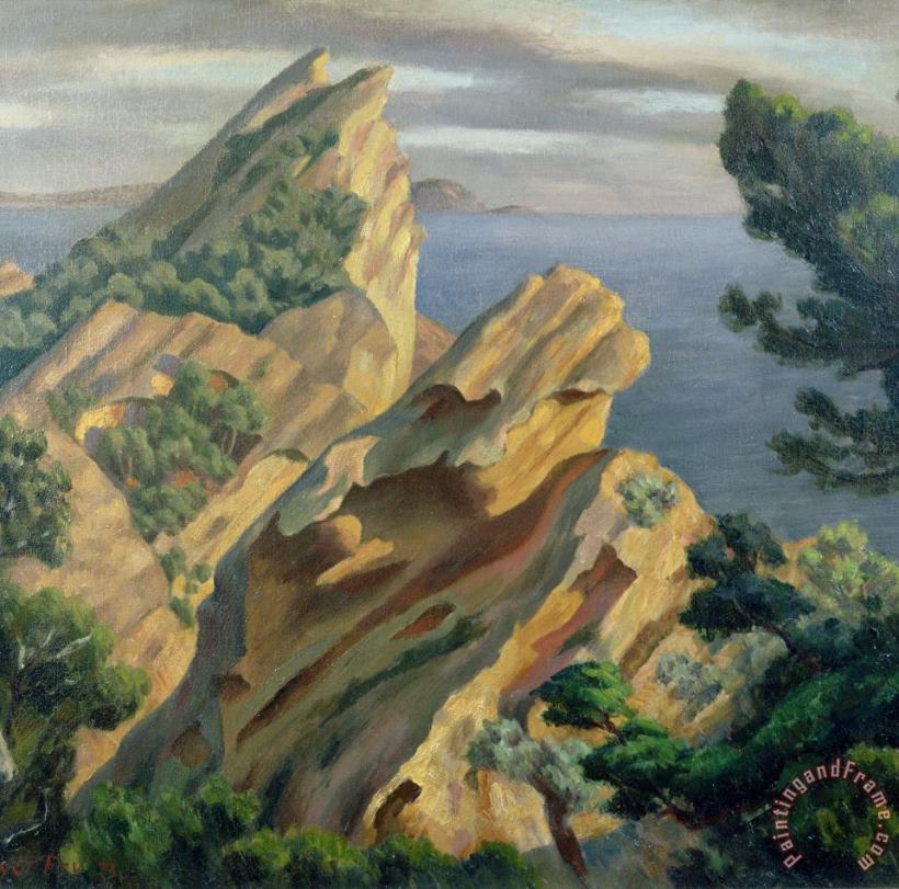 Roger Eliot Fry La Ciotat near Marseilles Art Painting