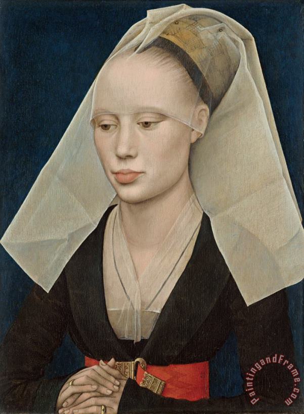 Portrait Of A Lady painting - Rogier van der Weyden Portrait Of A Lady Art Print