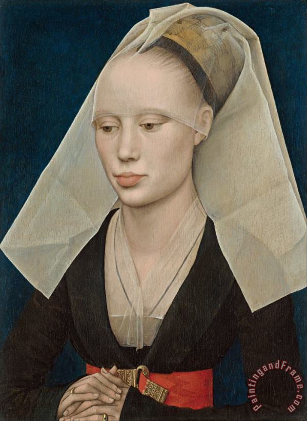 Rogier van der Weyden Portrait Of A Lady Art Print