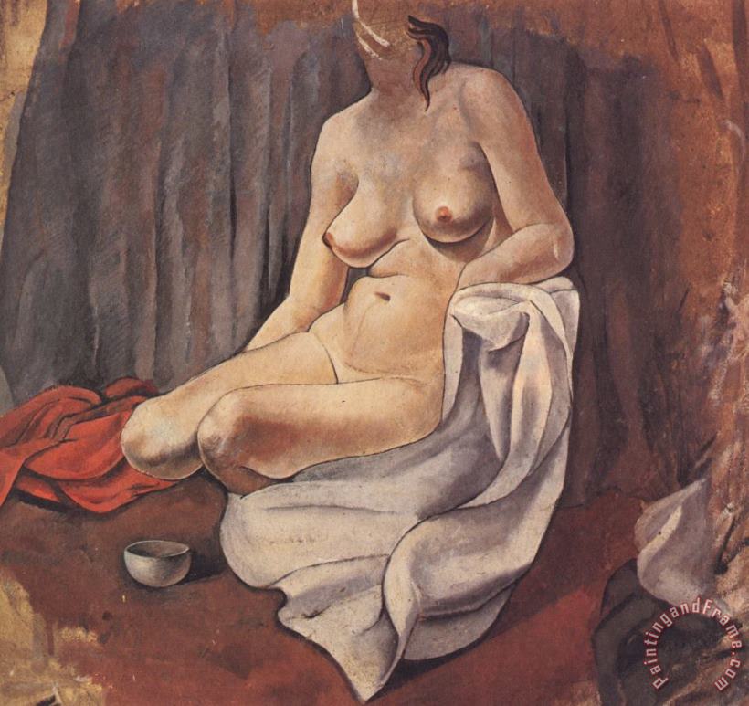 Salvador Dali Female Nude 1 Art Print