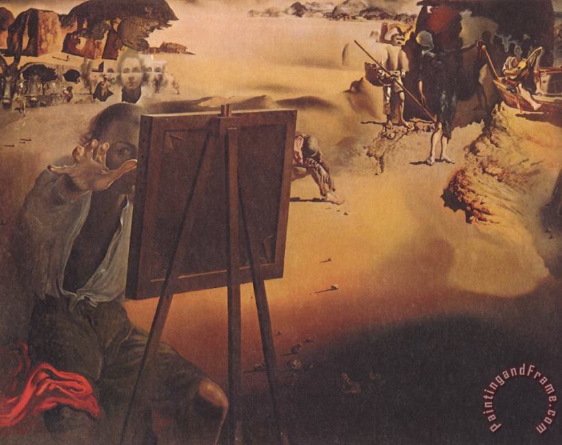 Salvador Dali Impression of Africa 1938 Art Painting