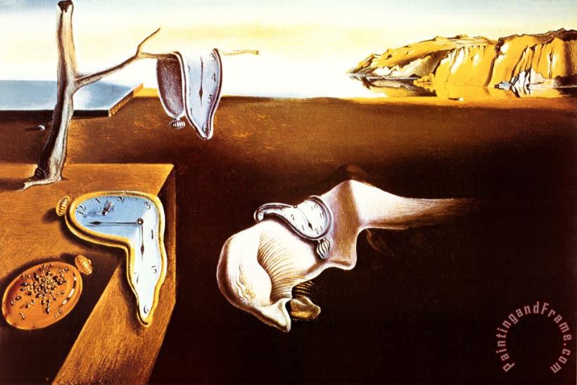 Salvador Dali Persistence of Memory Art Painting