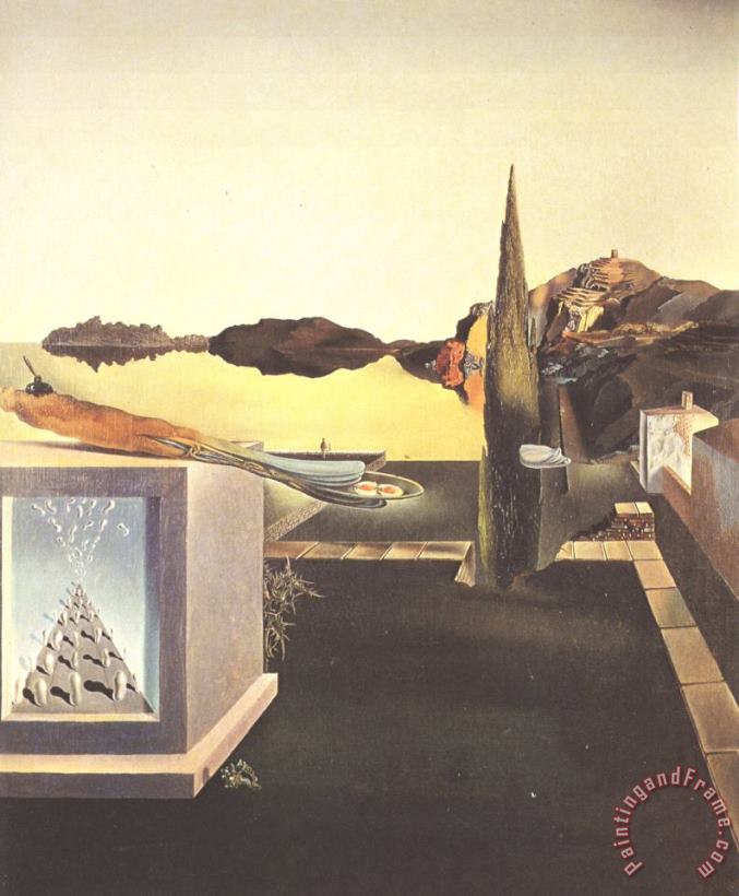Salvador Dali Surrealist Object Gauge of Instantaneous Memory Art Print