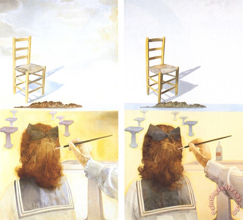 Salvador Dali The Chair Art Print