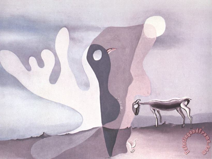 Salvador Dali The Ram The Spectral Cow Art Print