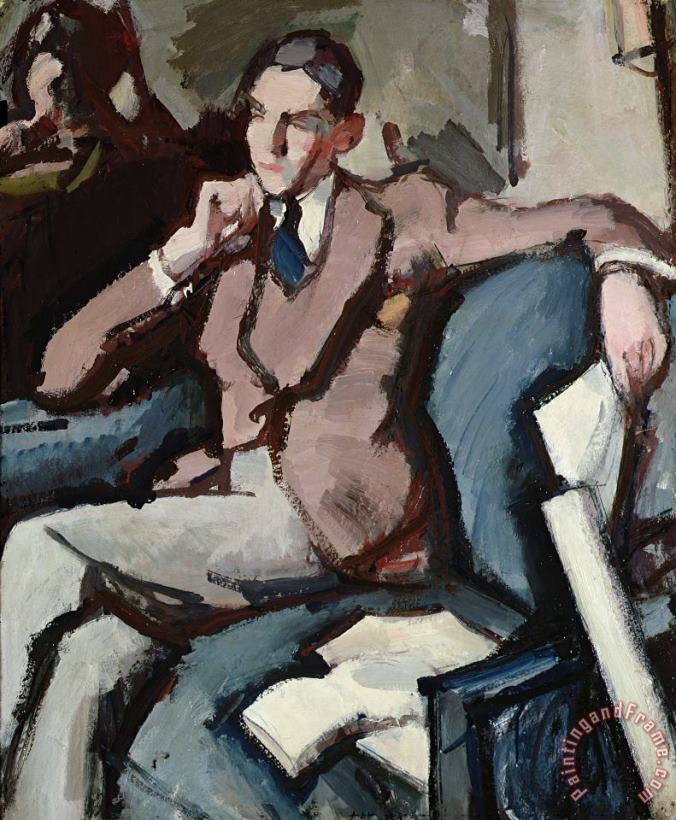 Samuel John Peploe Portrait of Willie Peploe Art Painting