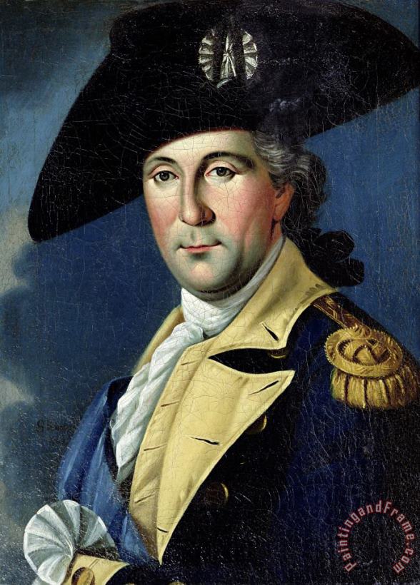 George Washington painting - Samuel King George Washington Art Print