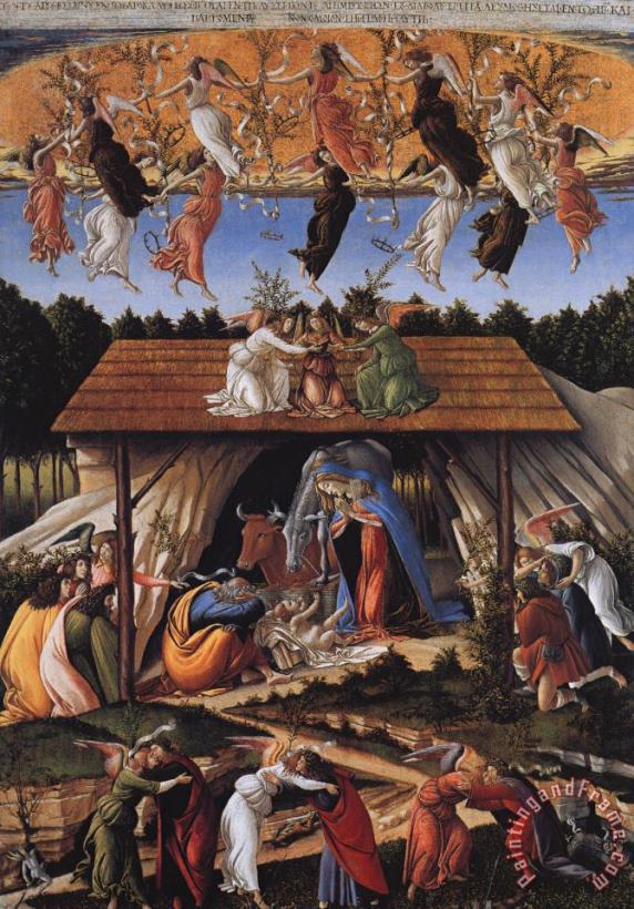Sandro Botticelli Mystic Nativity Art Print