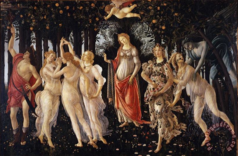Sandro Botticelli Primavera Art Painting