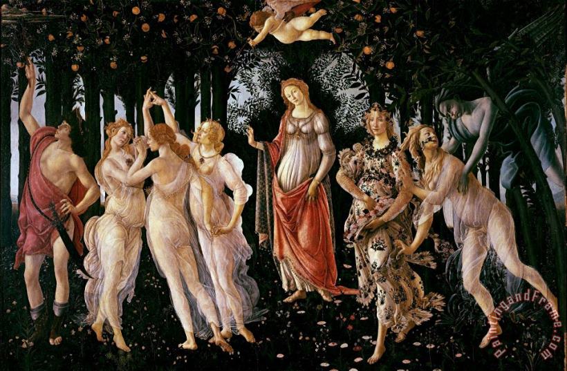 Primavera painting - Sandro Botticelli Primavera Art Print Primavera painting - Sandro Botticelli Primavera Art Print