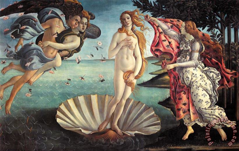 Sandro Botticelli The Birth Of Venus Art Print