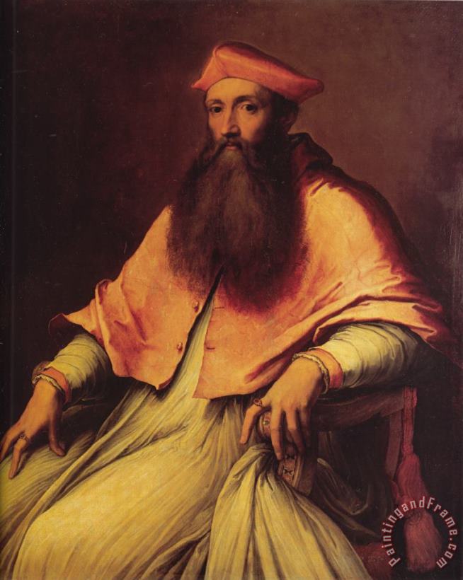 Sebastiano del Piombo Portrait of Cardinal Reginald Pole Art Painting