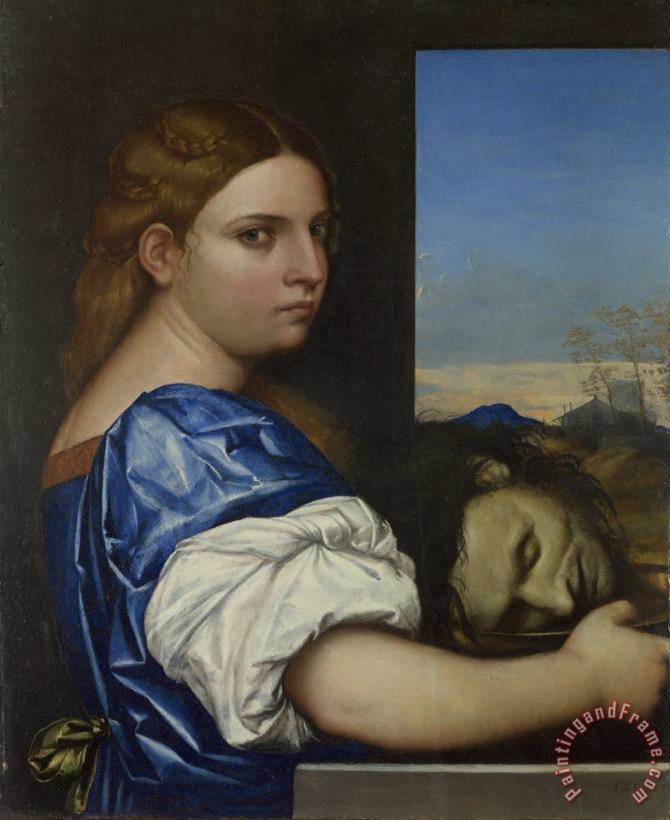 Sebastiano del Piombo The Daughter Of Herodias Art Print