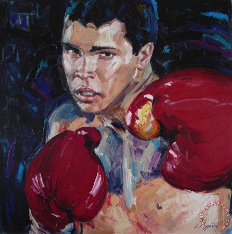 Great Ali painting - Sergey Ignatenko Great Ali Art Print