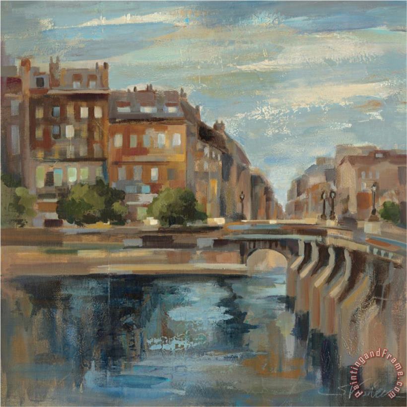 Silvia Vassileva A Moment in Paris II Art Painting