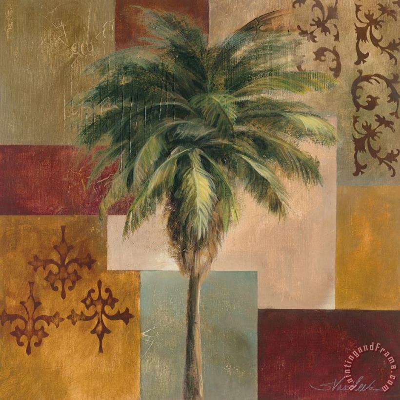 Silvia Vassileva Charleston Palm II Art Painting