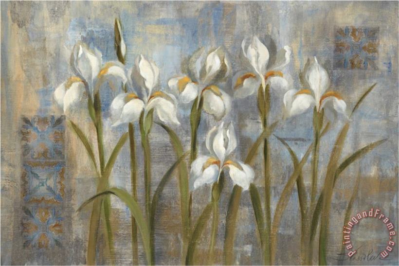 Early Spring I painting - Silvia Vassileva Early Spring I Art Print