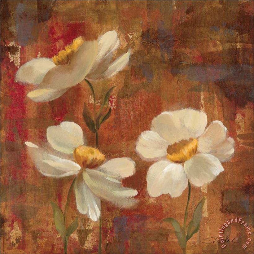 Silvia Vassileva Floral Trio I Art Painting