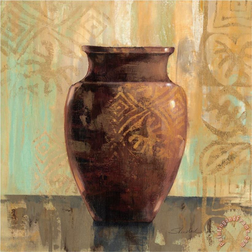 Silvia Vassileva Glazed Pot II Decorative Accents Art Painting