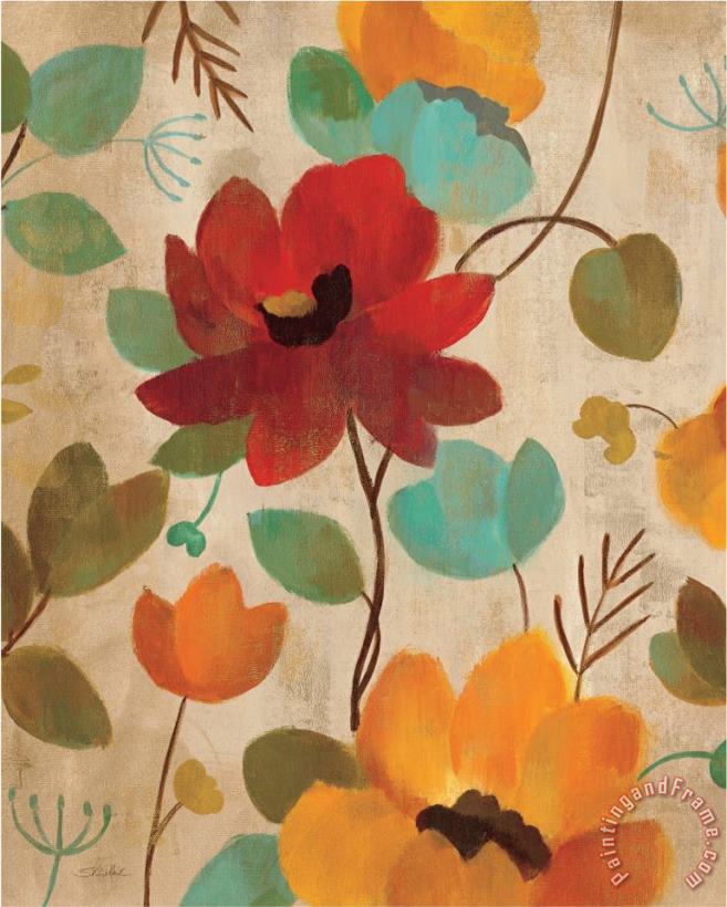 Silvia Vassileva Vibrant Embroidery II Art Print