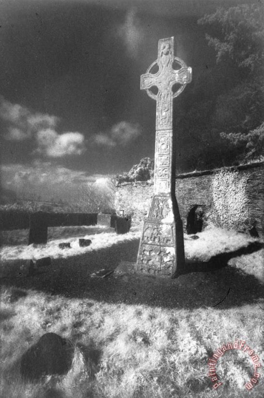High Cross painting - Simon Marsden High Cross Art Print High Cross painting - Simon Marsden High Cross Art Print