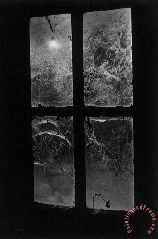 Simon Marsden Window at Castle Frankenstein Art Print