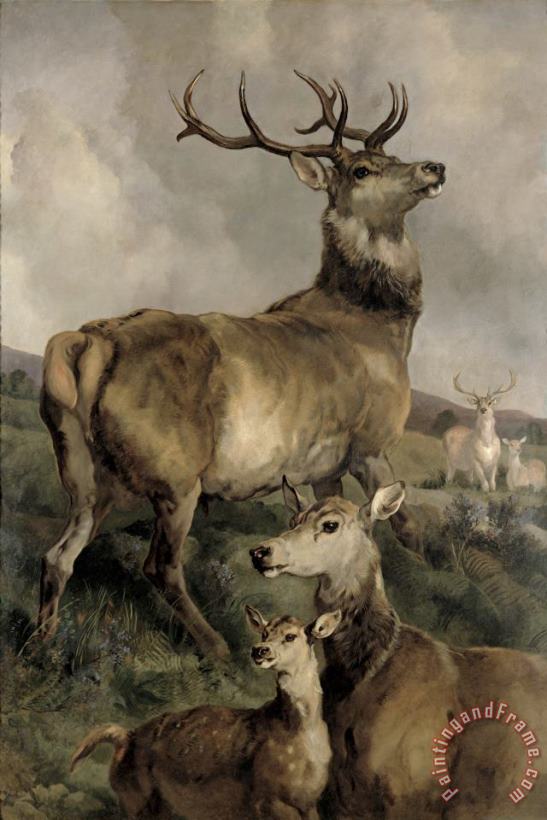 Sir Edwin Landseer The Noble Beast Art Painting