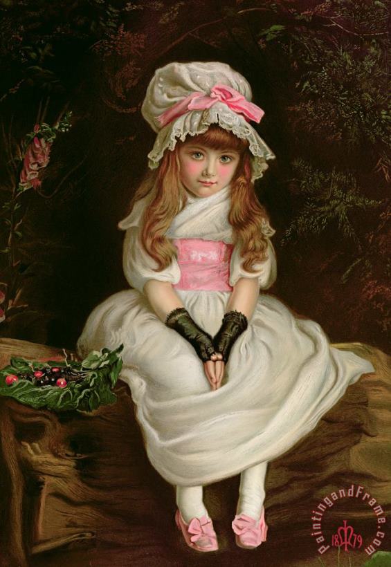Sir John Everett Millais Cherry Ripe Art Print