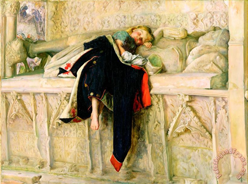L'Enfant du Regiment painting - Sir John Everett Millais L'Enfant du Regiment Art Print