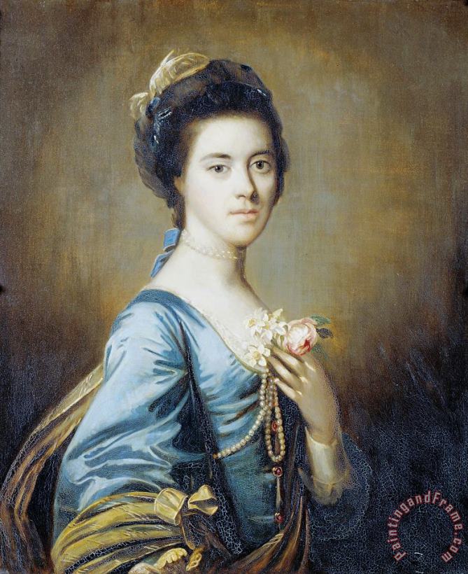Sir Joshua Reynolds Mrs Margaret Desenfans Art Painting