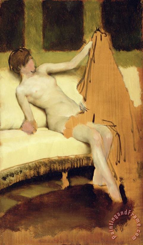 Sir Lawrence Alma-Tadema Female Nude Art Painting