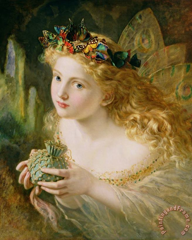 Sophie Anderson Take The Fair Face Of Woman Art Painting