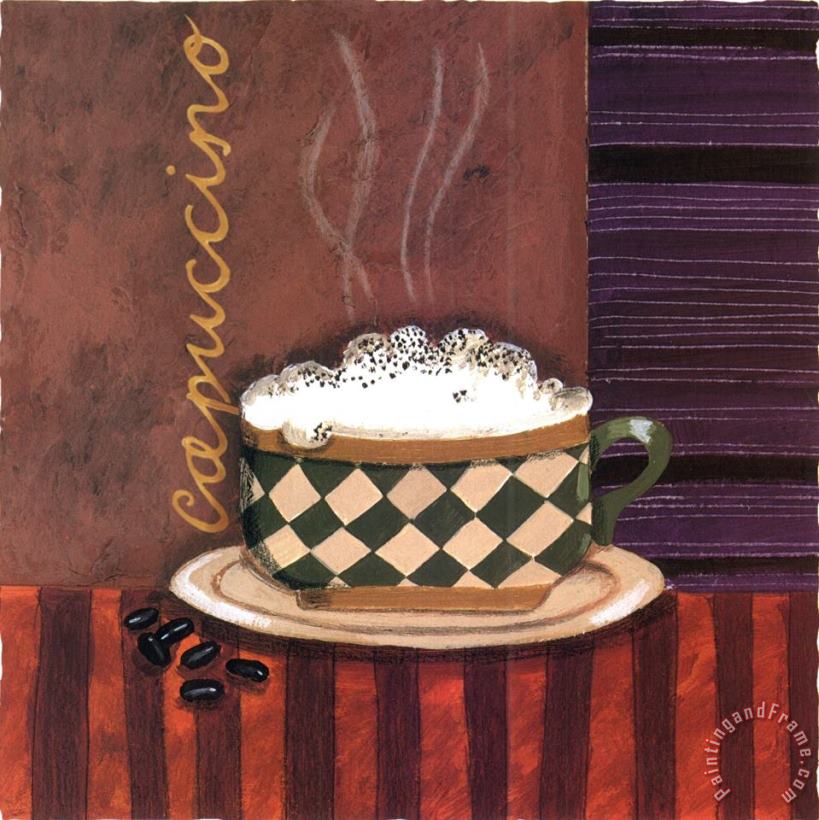 Cappuccino painting - Sophie Harding Cappuccino Art Print