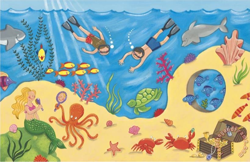 Sophie Harding Undersea Fun Art Painting