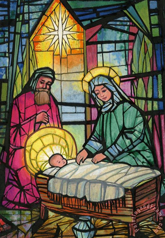 Stanley Cooke Nativity Art Painting