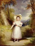 Stephen Gjertson Prints - Princess Victoria aged nine by Stephen Catterson the Elder Smith