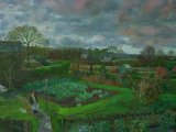 Stephen Gjertson Prints - The Kitchen Garden In Autumn by Stephen Harris