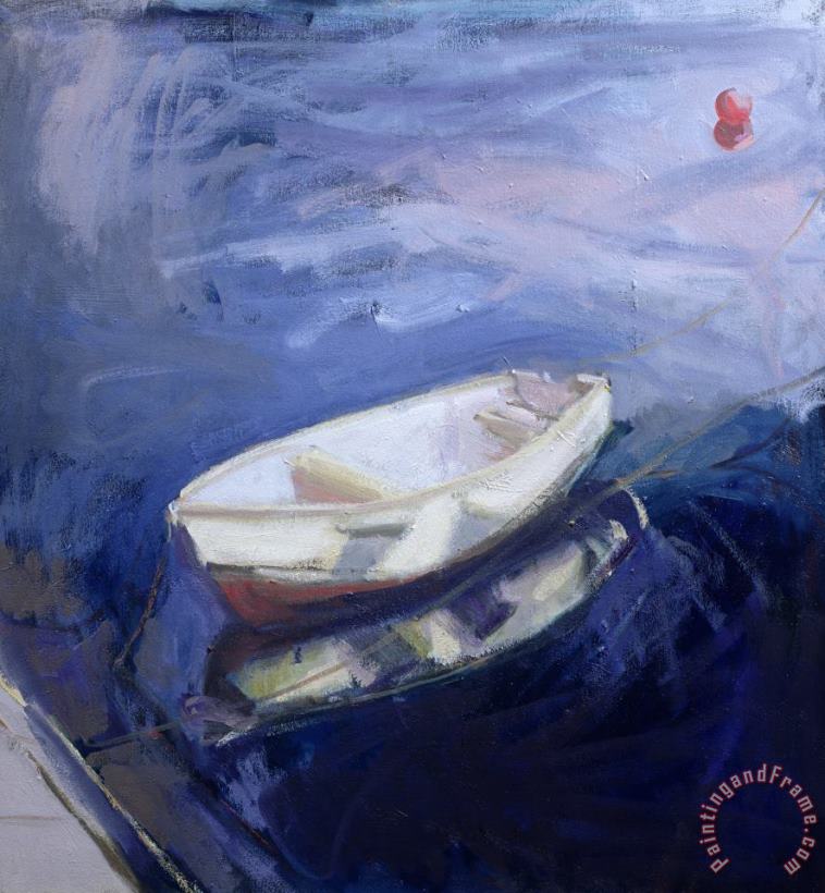 Sue Jamieson Boat And Buoy Art Painting