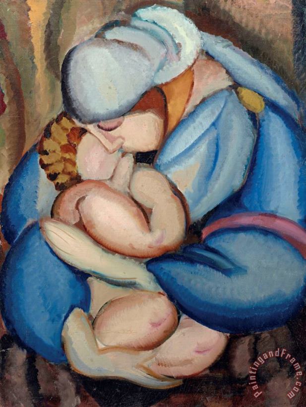 tamara de lempicka Mere Et Enfant, 1922 Art Painting