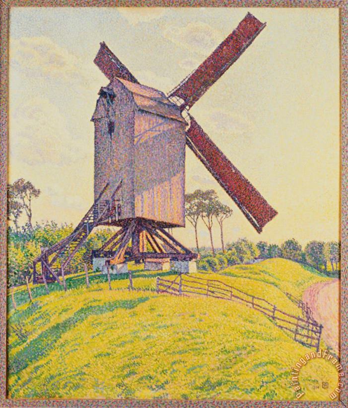 Theo van Rysselberghe Kalf Mill Art Print