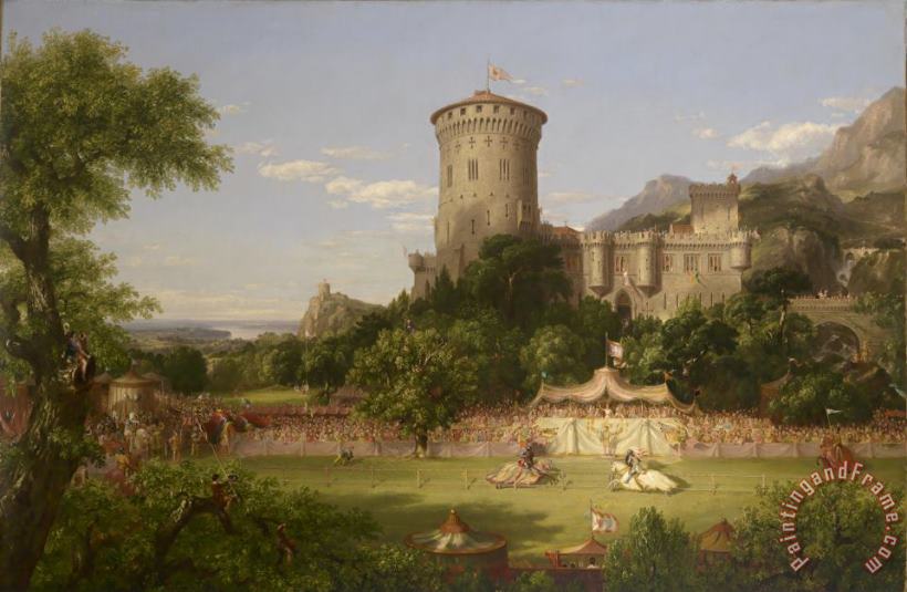 Thomas Cole The Past Art Painting