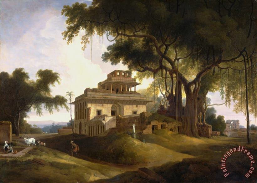 Thomas Daniell Ruins of The Naurattan, Sasaram, Bihar Art Print