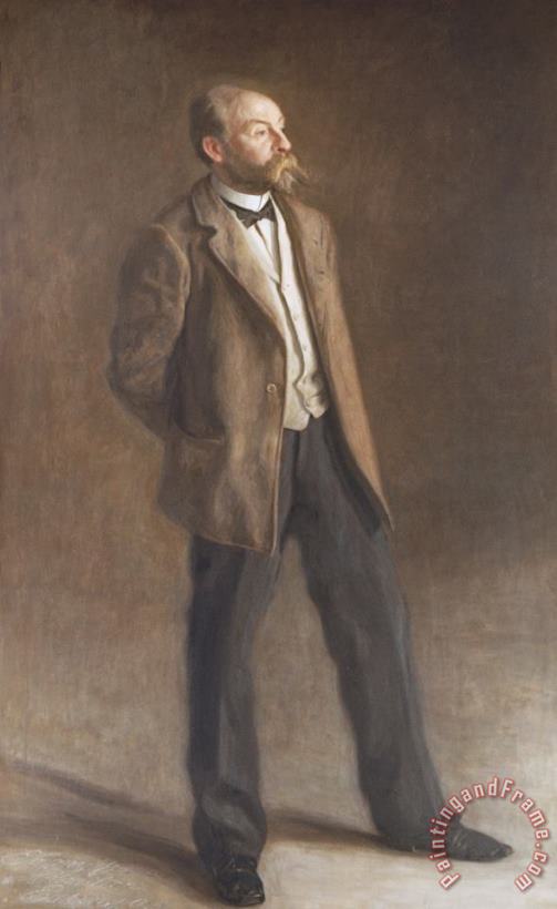 John Mclure Hamilton painting - Thomas Eakins John Mclure Hamilton Art Print