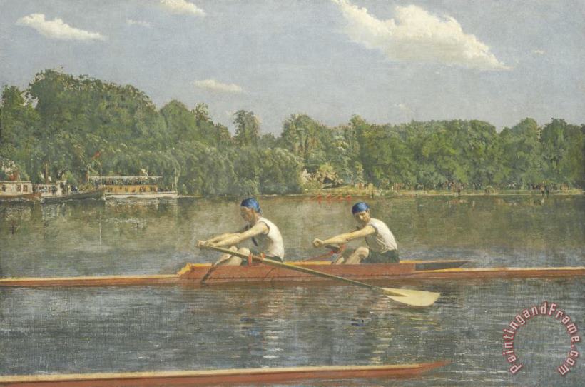 Thomas Eakins The Biglin Brothers Racing Art Painting