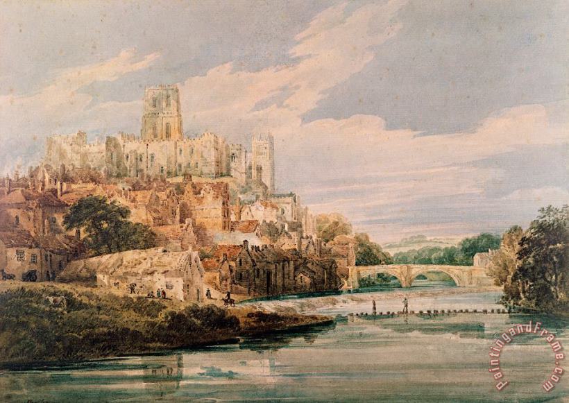 Thomas Girtin Durham Castle and Cathedral Art Print