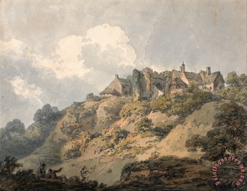 Thomas Girtin View of Winchelsea, Sussex Art Print